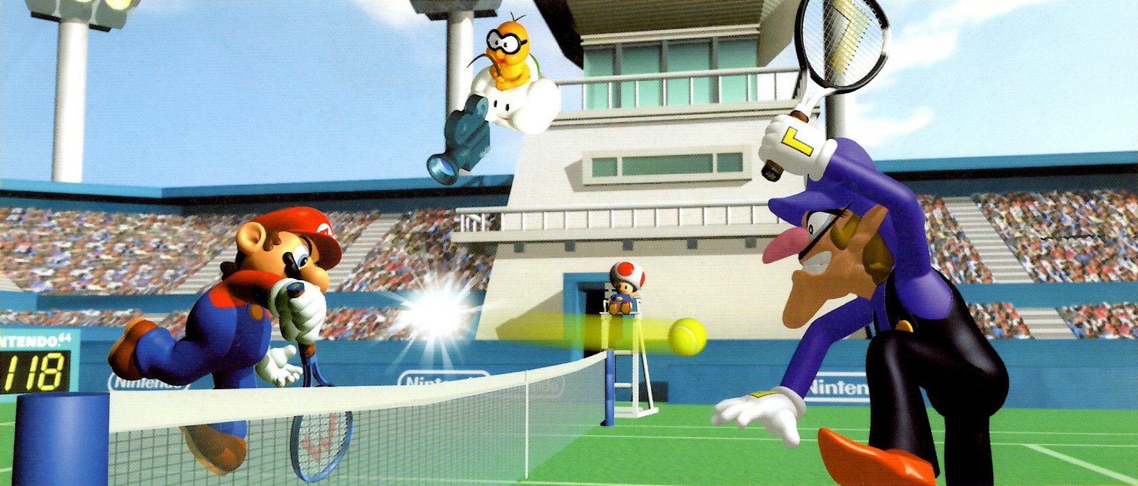 Game cover: Mario Tennis