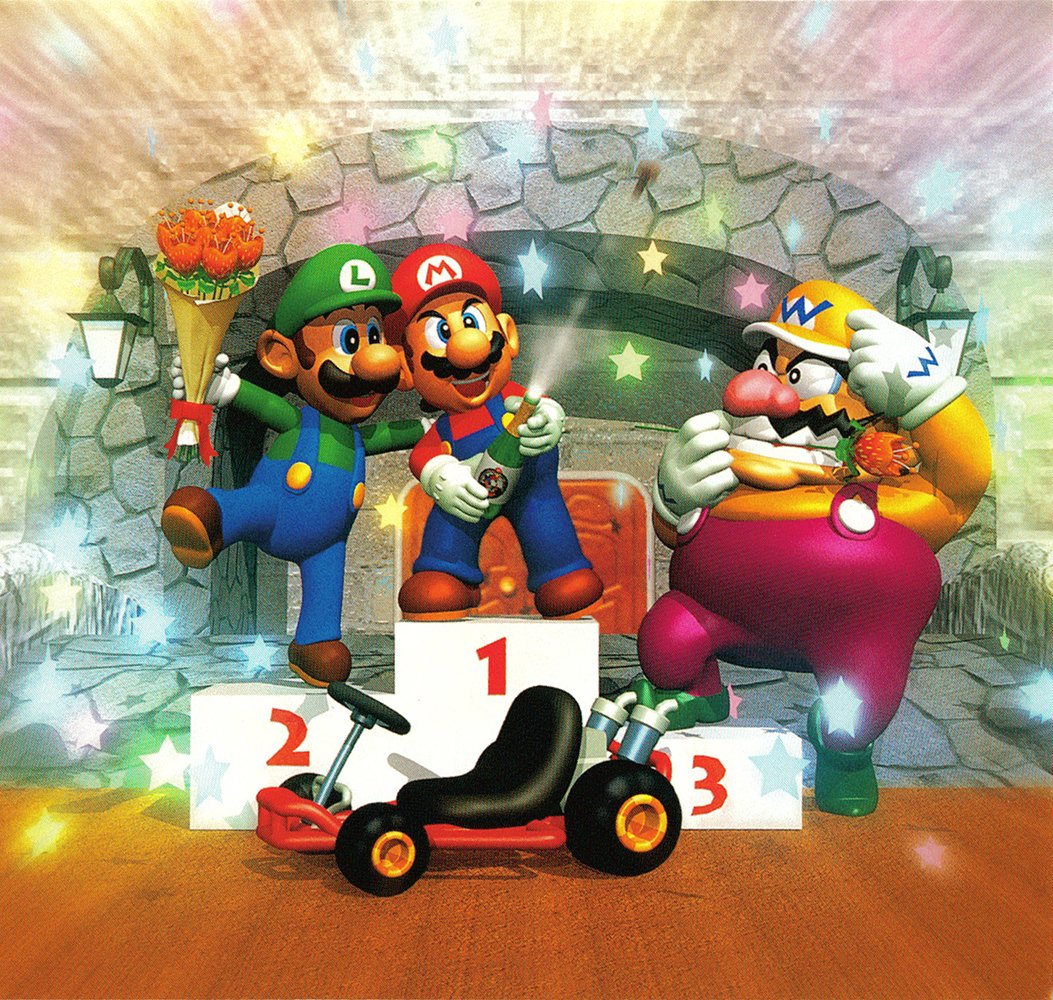 Game cover: Mario Kart 64