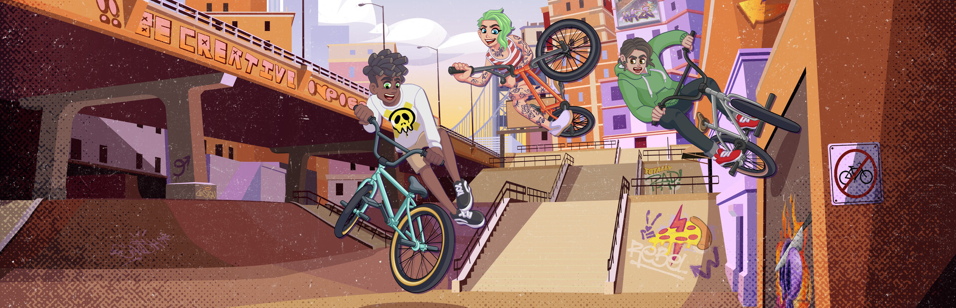 Game cover: Streetdog BMX