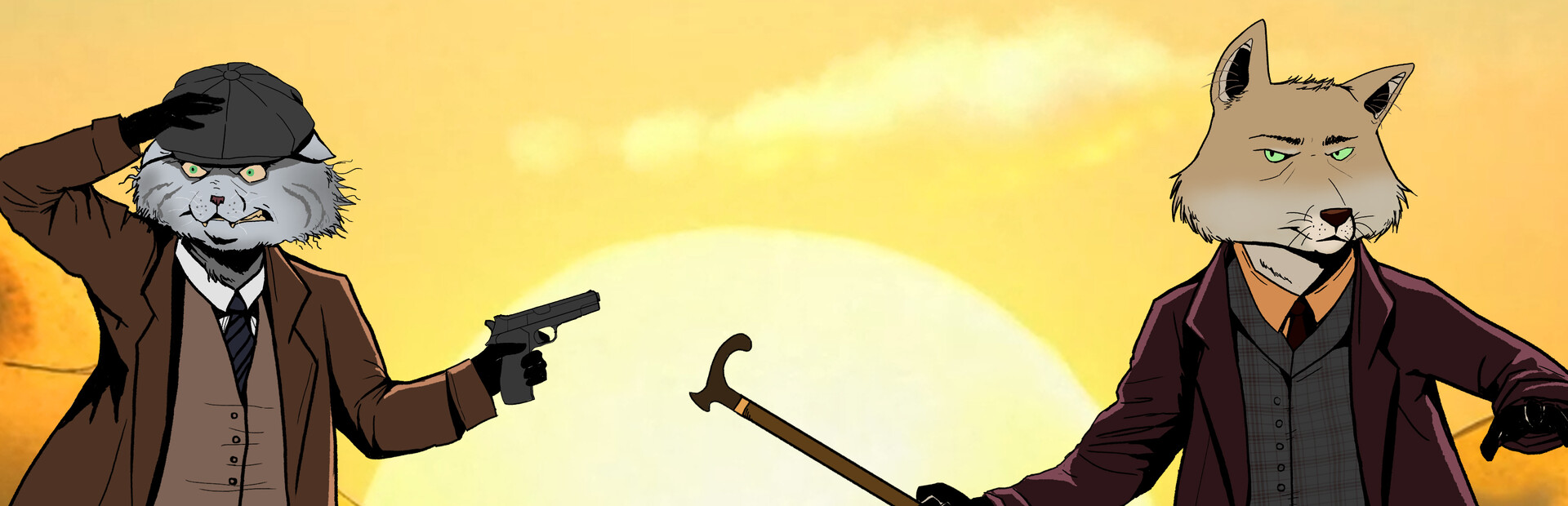 Game cover: Moses & Plato: Last Train to Clawville