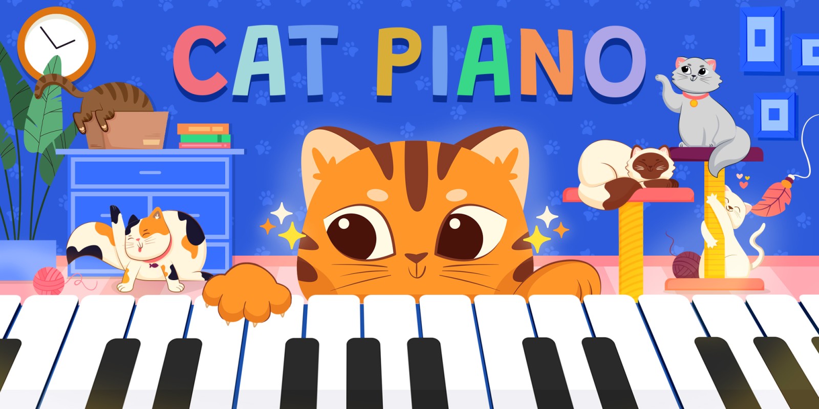 Game cover: Cat Piano