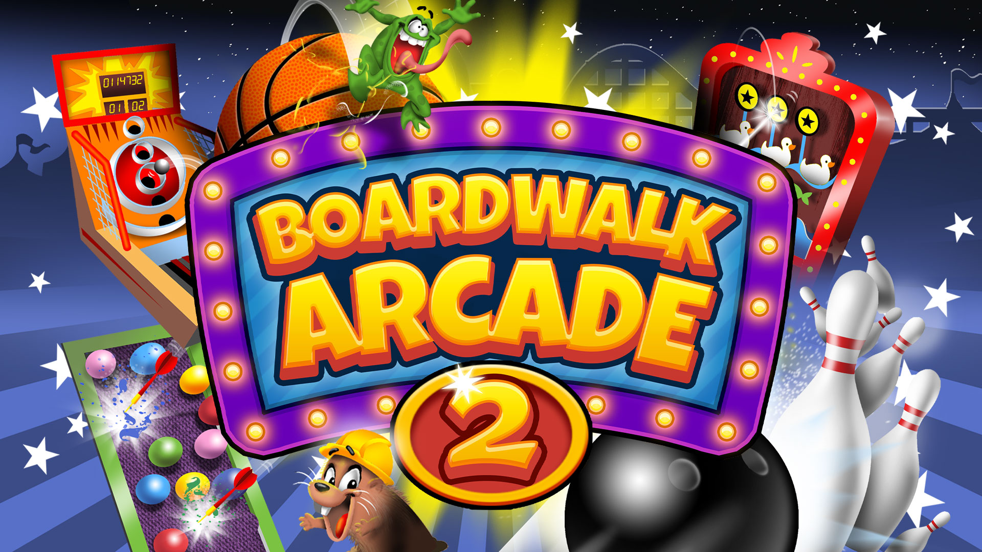 Game cover: Boardwalk Arcade 2
