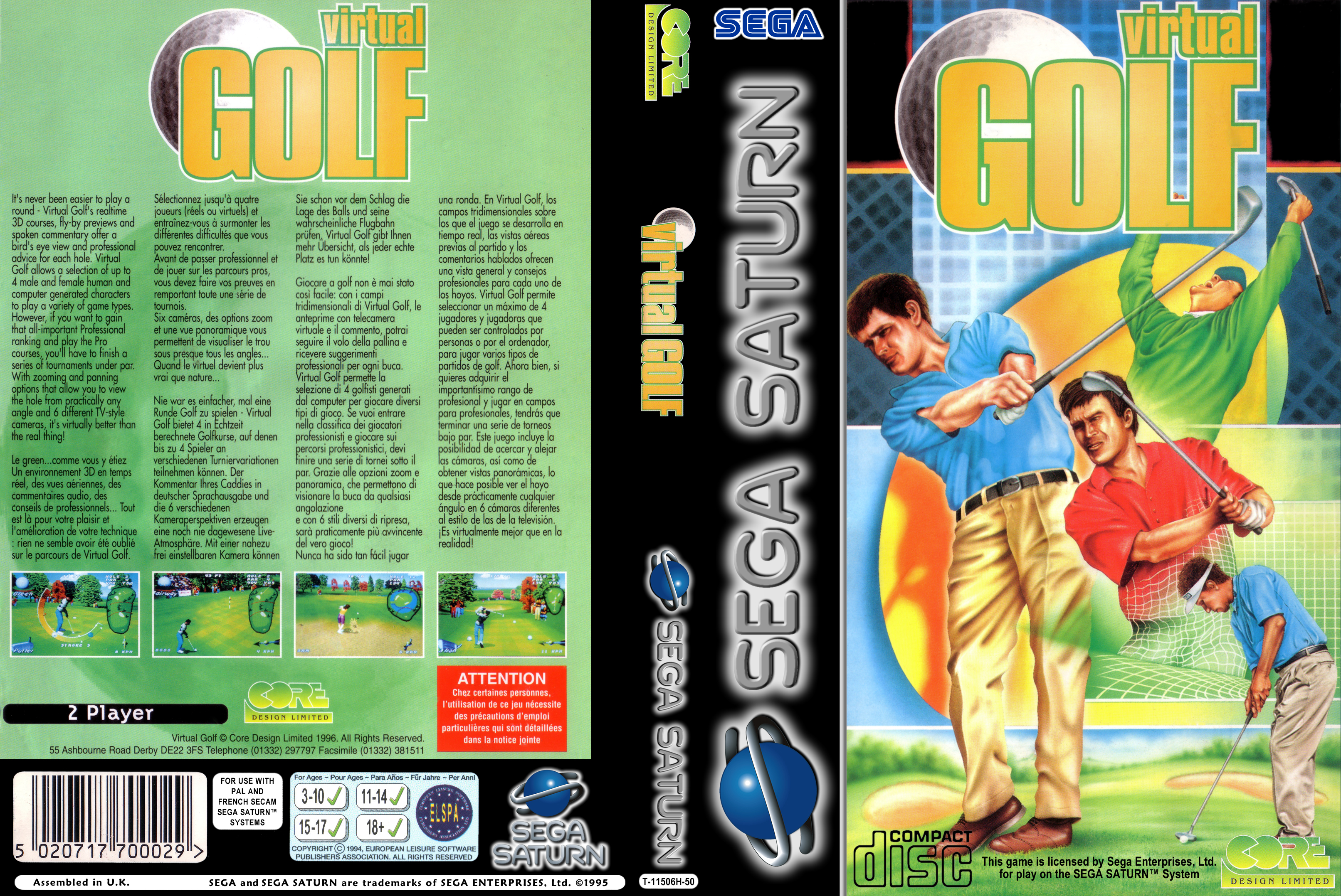 Game cover: The Scottish Open: Carnoustie Virtual Golf