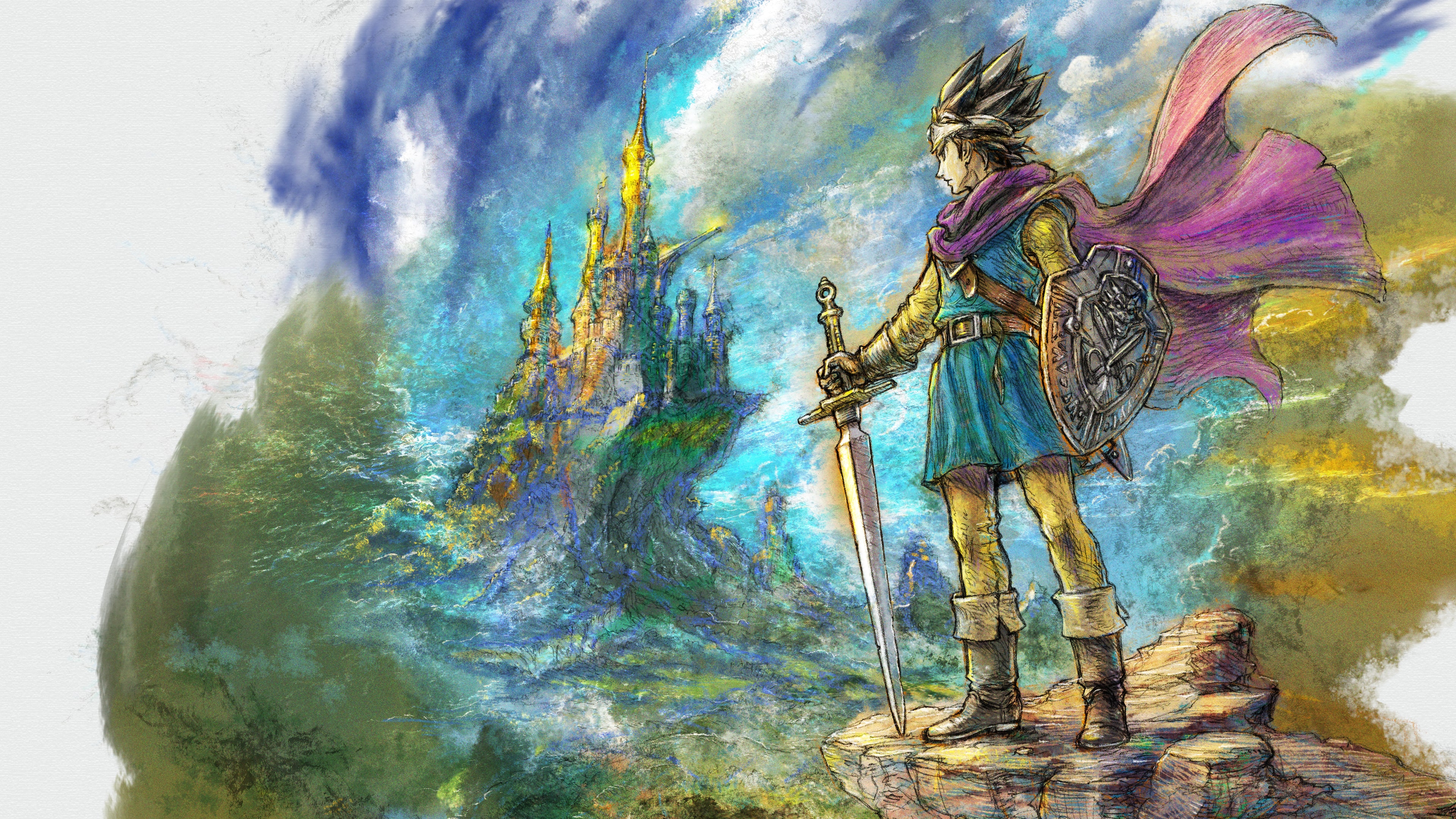 Game cover Dragon Quest III HD-2D Remake