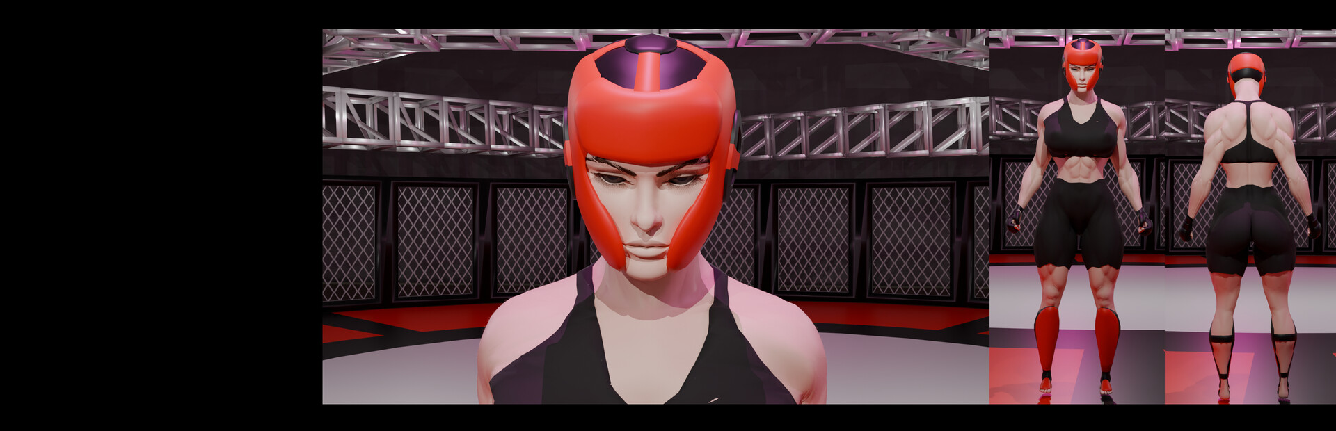 Game cover: Virtual Fight World