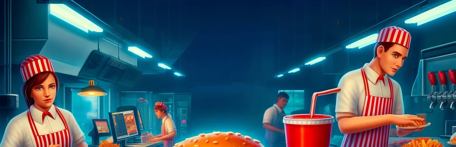 Game cover Fast Food Simulator