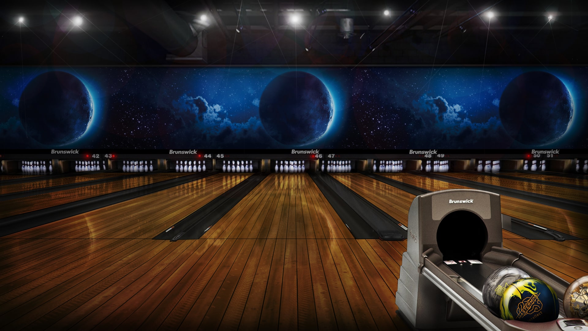 Game cover: Brunswick Pro Bowling