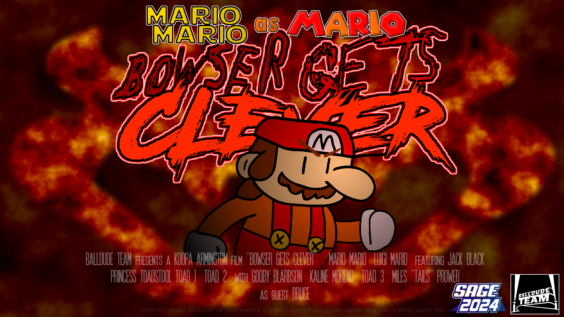 Game cover: Bowser Gets Clever: Insert Subtitle Here