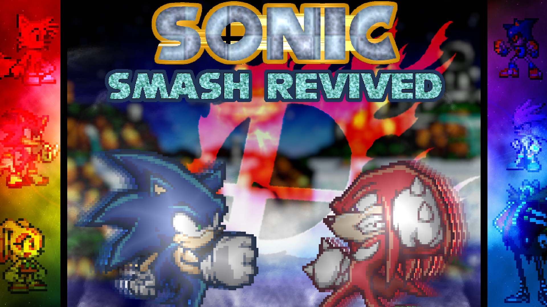 Game cover: Sonic Smash Revived