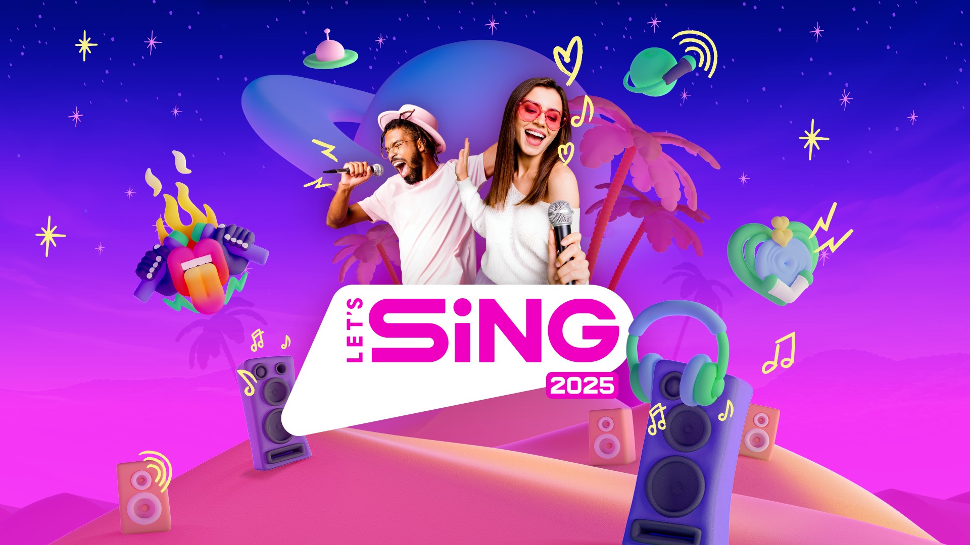Game cover: Let's Sing 2025