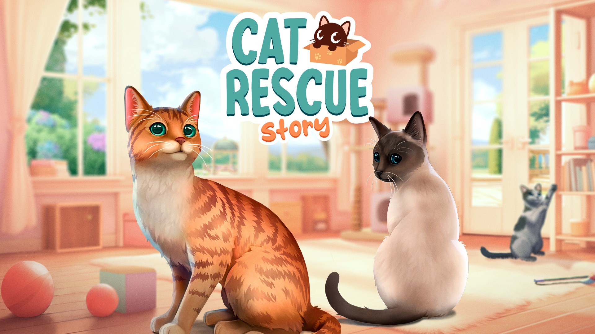 Game cover: Cat Rescue Story