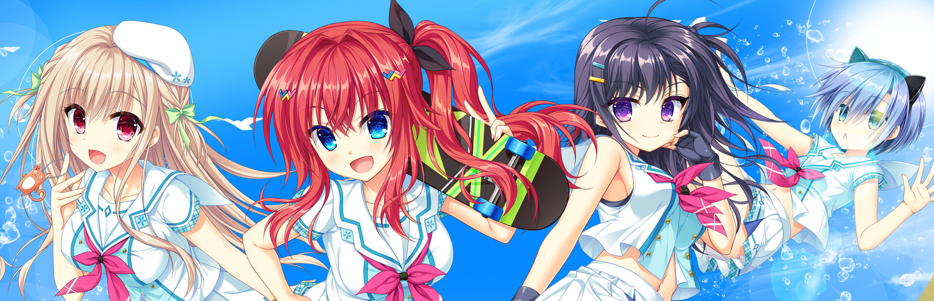 Game cover: Kakenuke Forward to Our Sparking Youth!