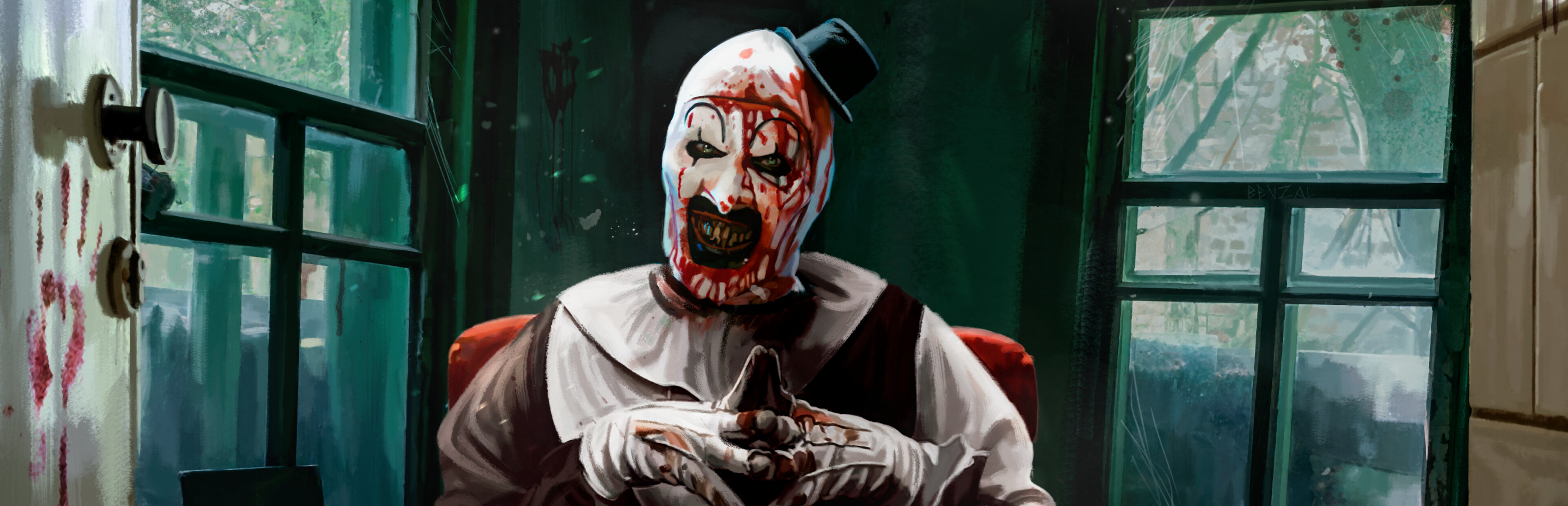 Game cover Terrifier: The ARTcade Game