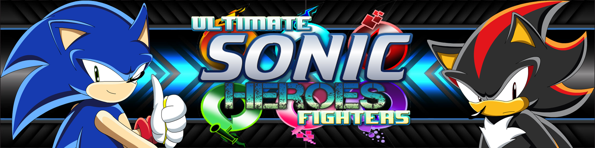 Game cover: Ultimate Sonic Heroes Fighters