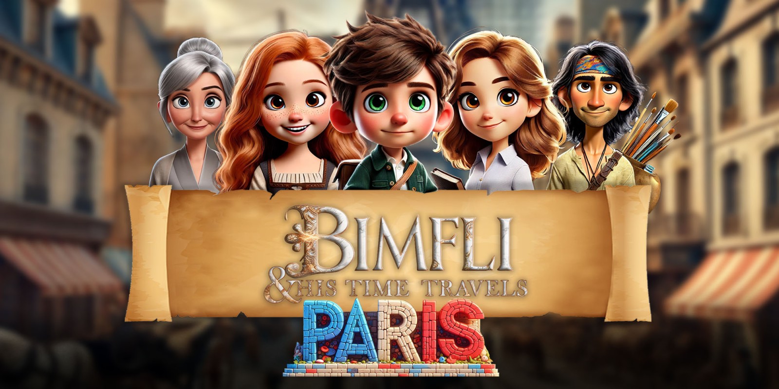 Game cover: Bimfli & His Time Travels: Paris