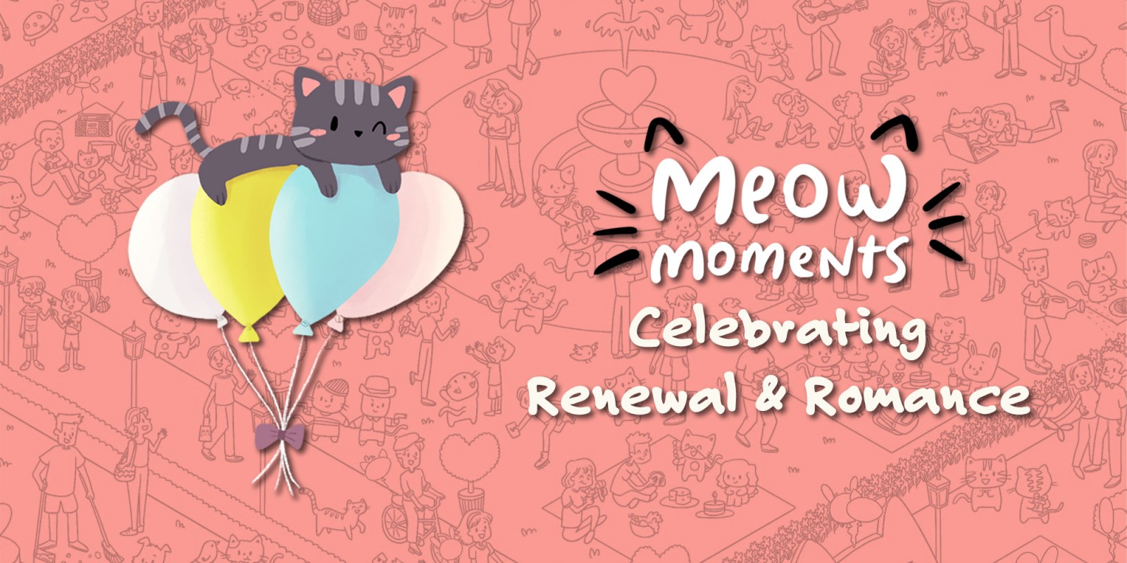 Game cover: Meow Moments: Celebrating Renewal & Romance