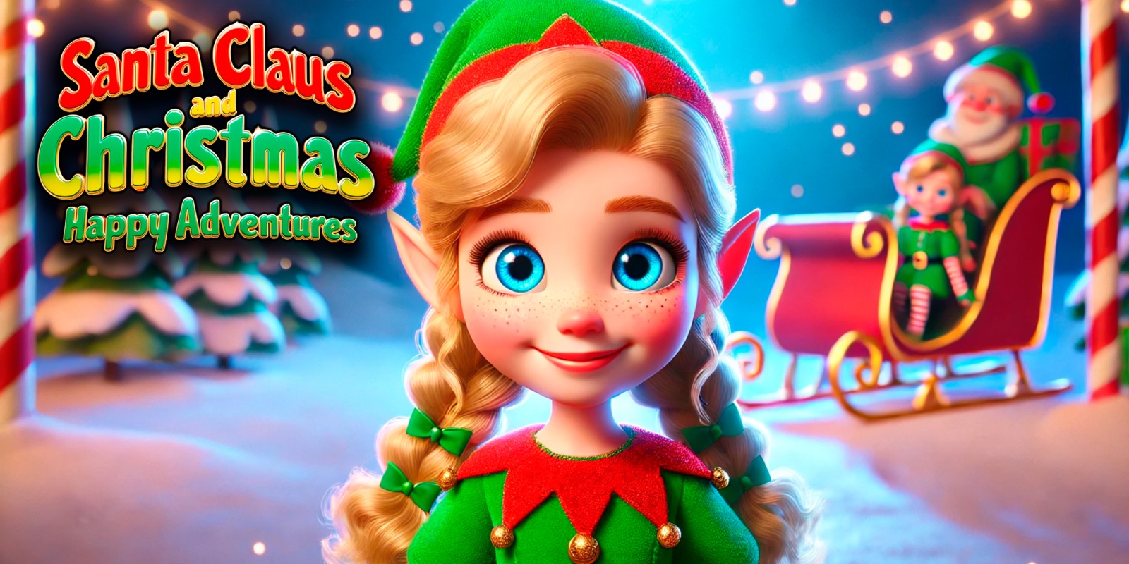 Game cover: Santa Claus and Christmas: Happy Adventures