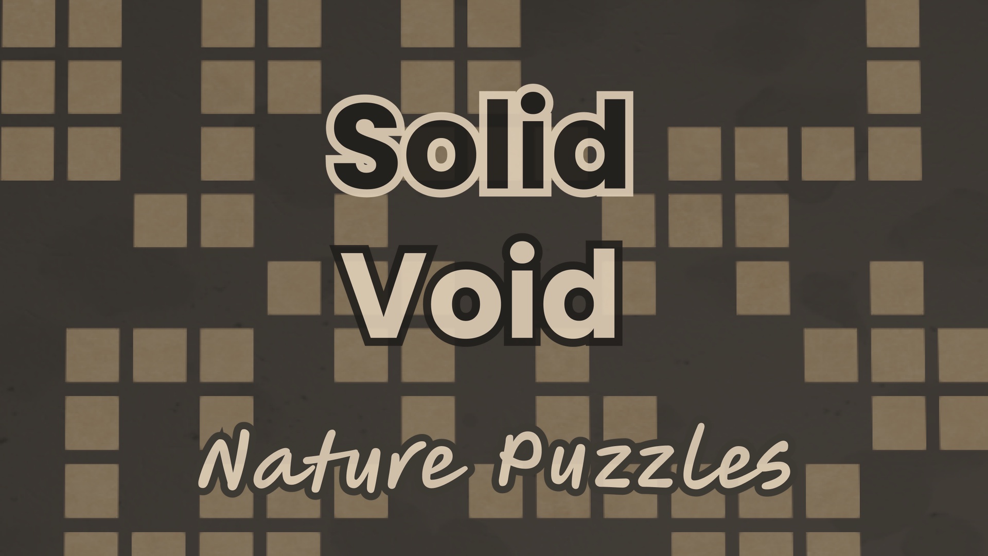 Game cover: Solid Void: Nature Puzzles