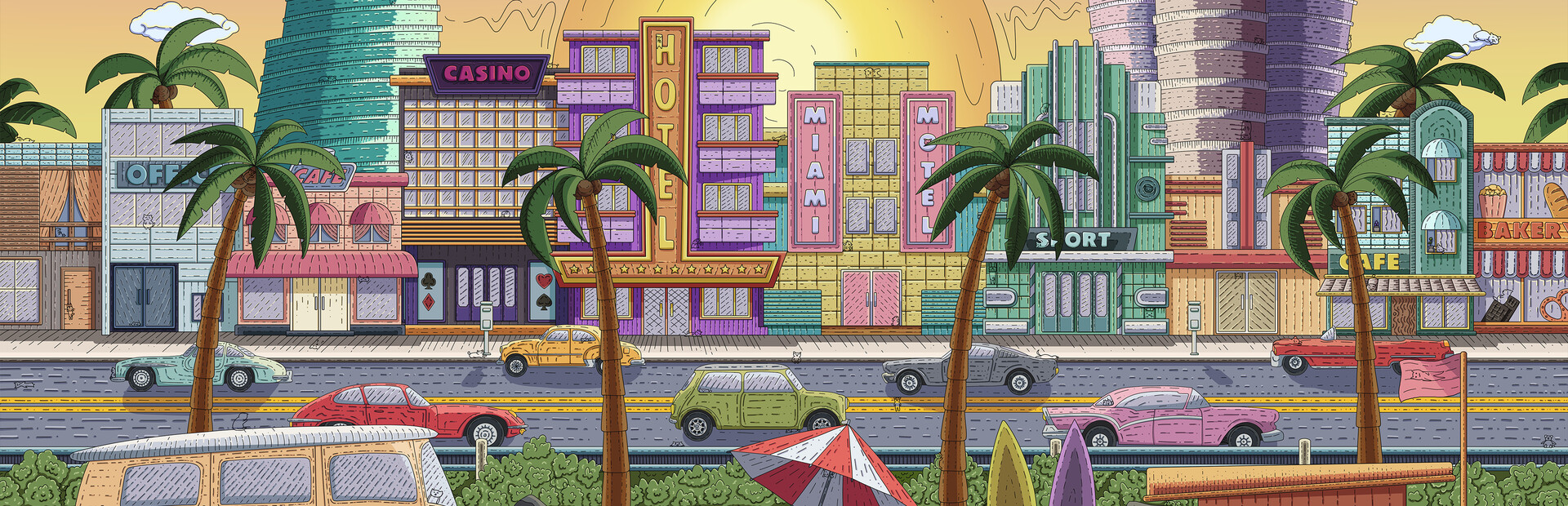 Game cover: 100 Miami Cats