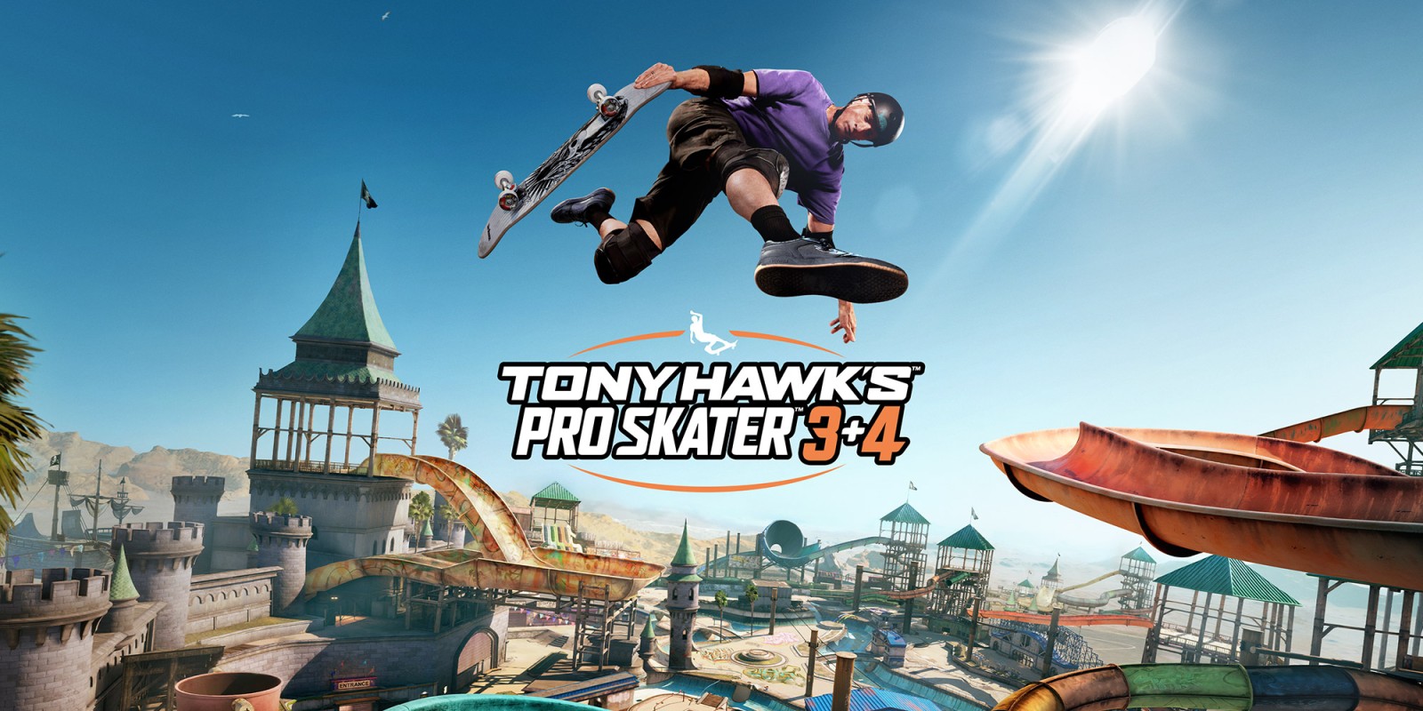 Game cover Tony Hawk's Pro Skater 3+4