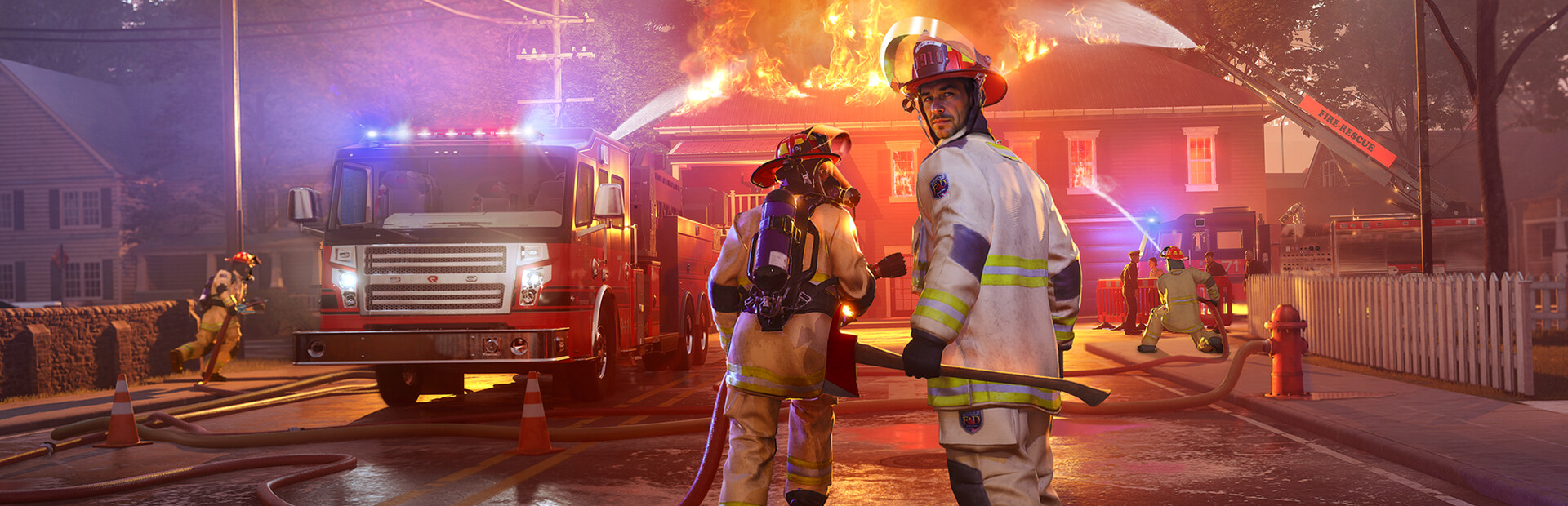 Game cover Firefighting Simulator: Ignite