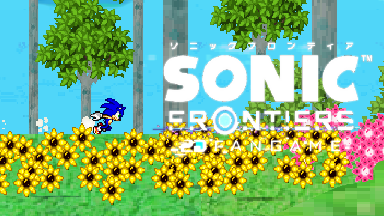 Game cover: Sonic Frontiers 2D
