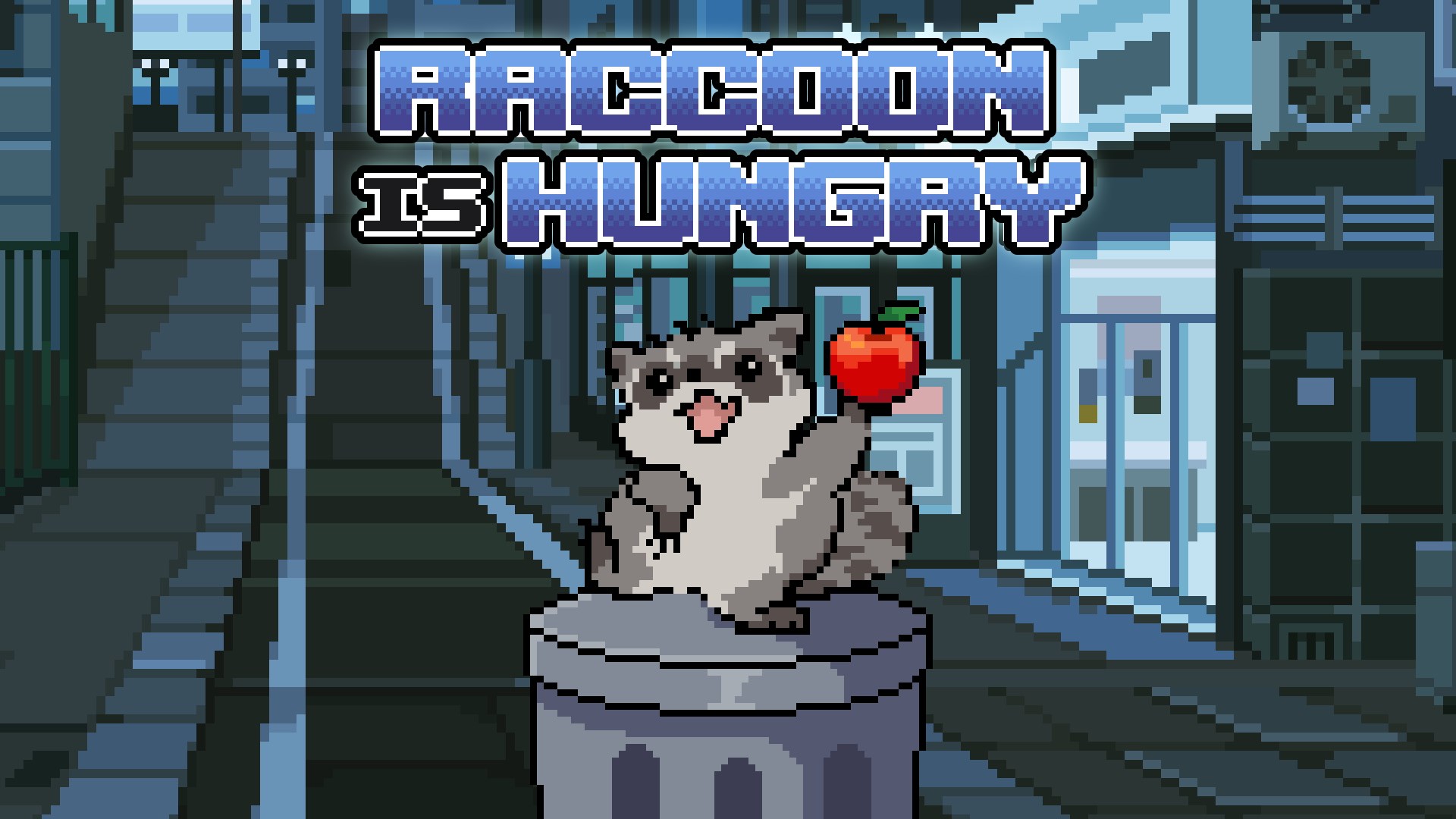 Game cover: Raccoon is Hungry