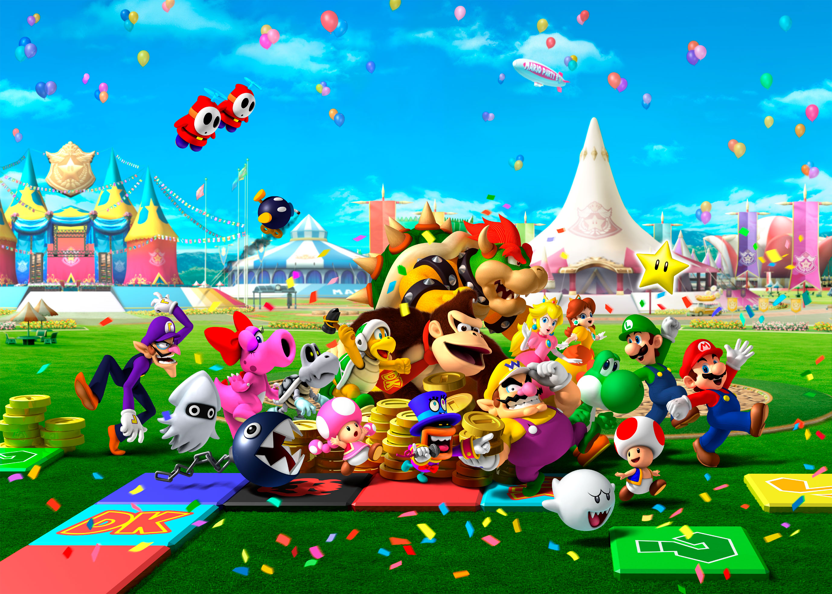 Game cover: Mario Party 8