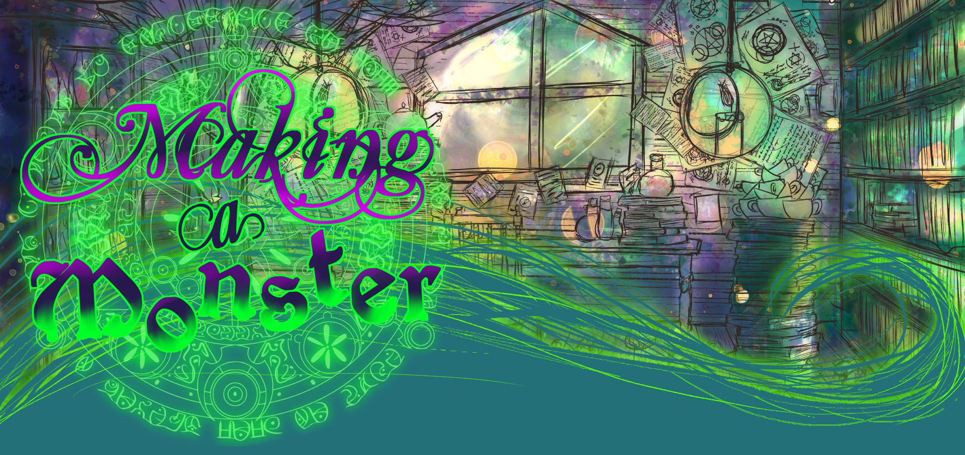 Game cover: Making a Monster