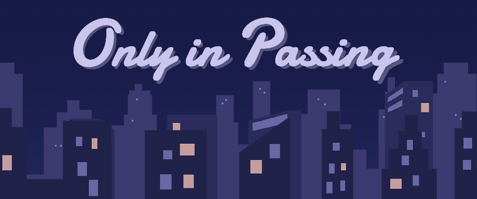 Game cover: Only in Passing
