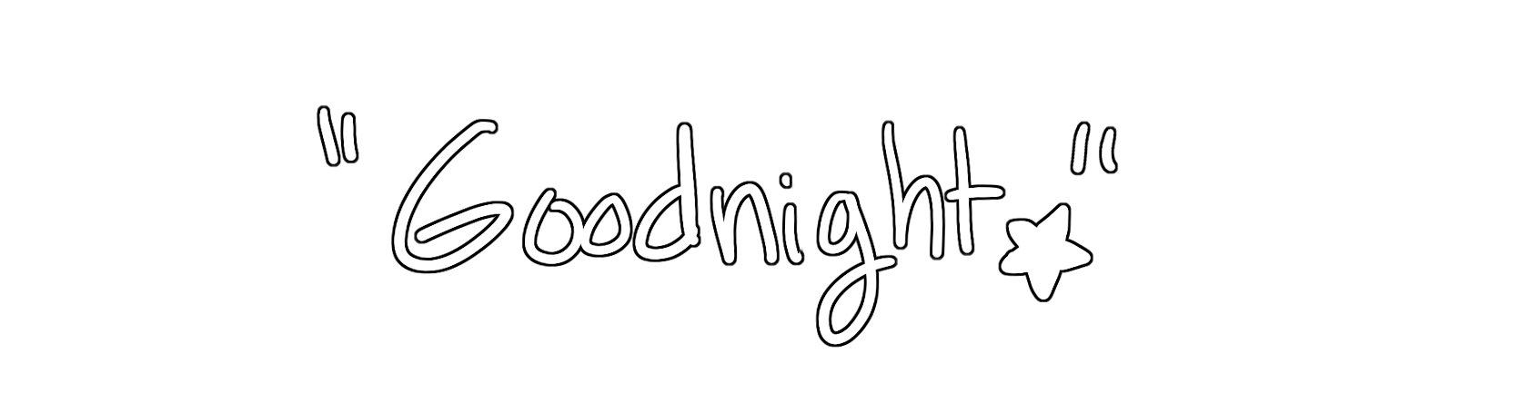 Game cover: Goodnight