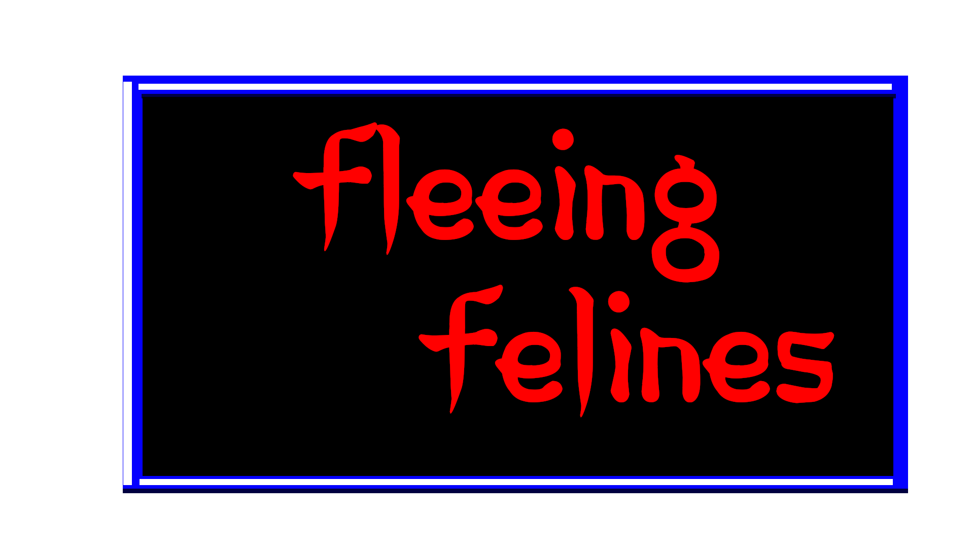 Game cover: Fleeing Felines: The Cat Escape