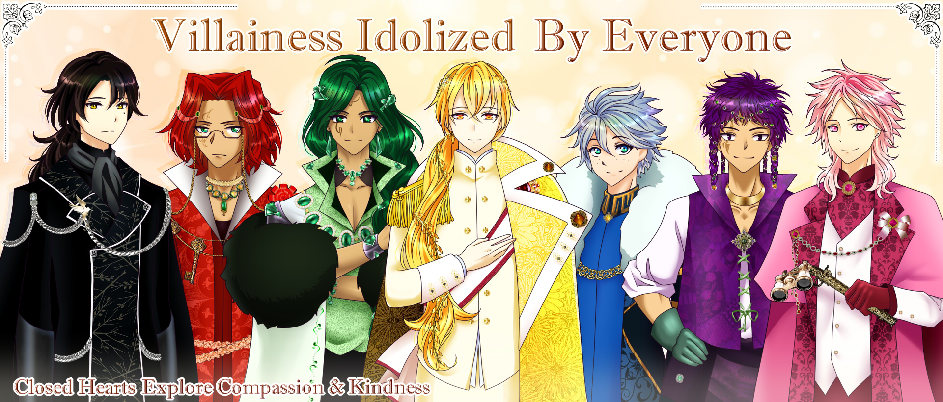 Game cover: Villainess Idolized By Everyone