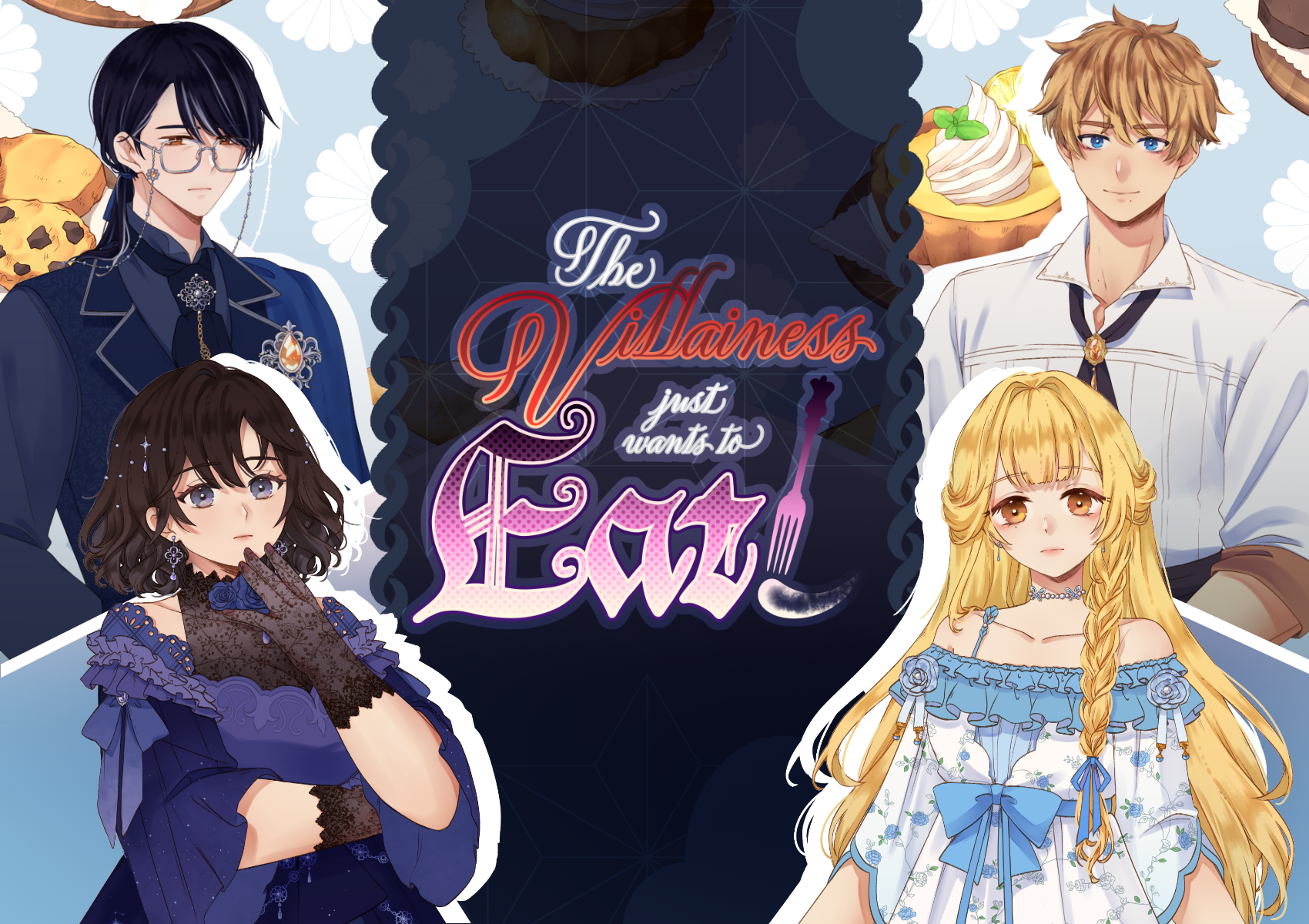 Game cover: The Villainess Just Wants to Eat!!