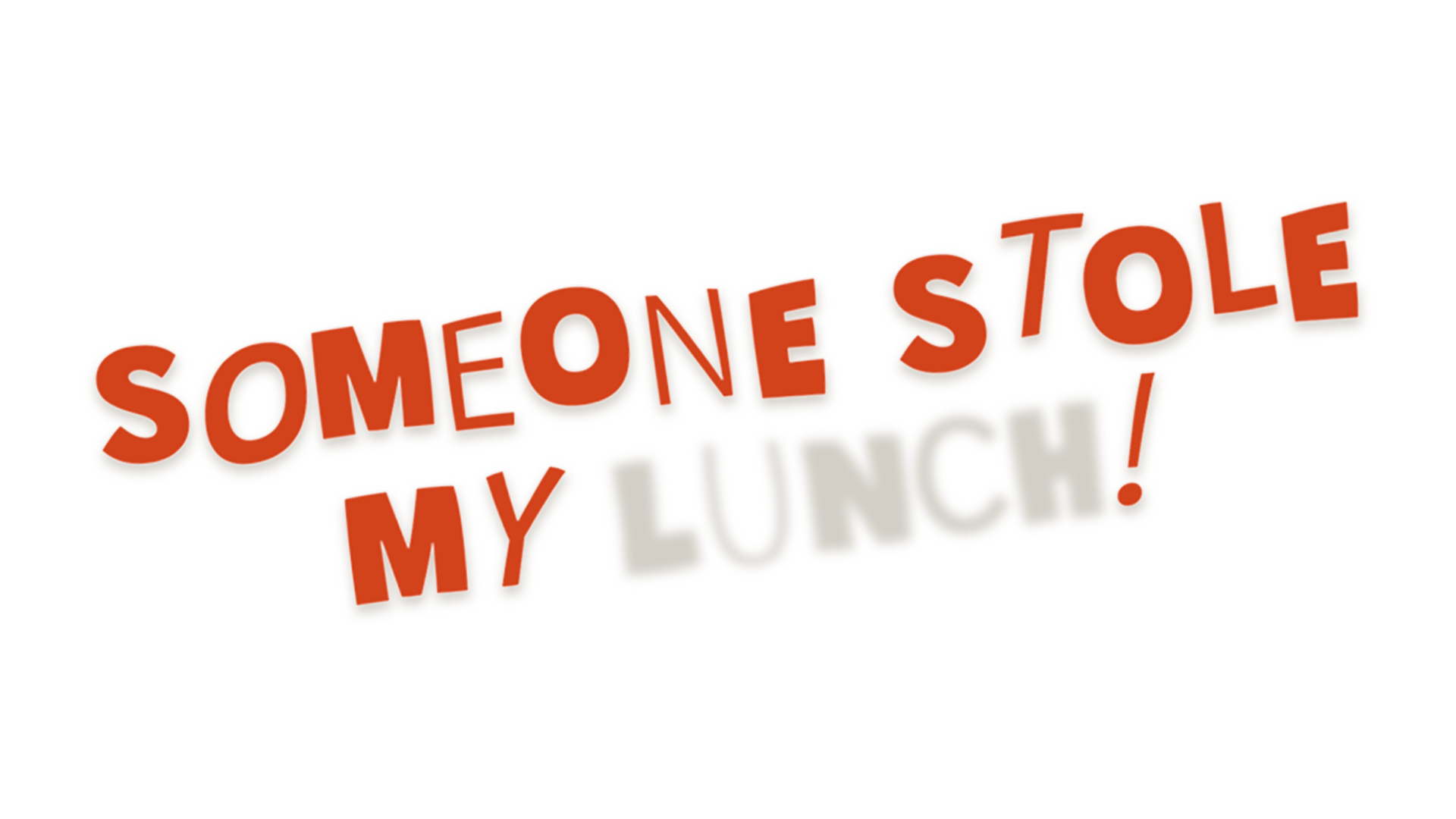 Game cover: Someone Stole My Lunch!