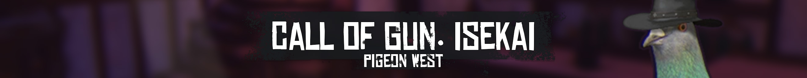 Game cover: Pigeon West: Call of Gun. Isekai