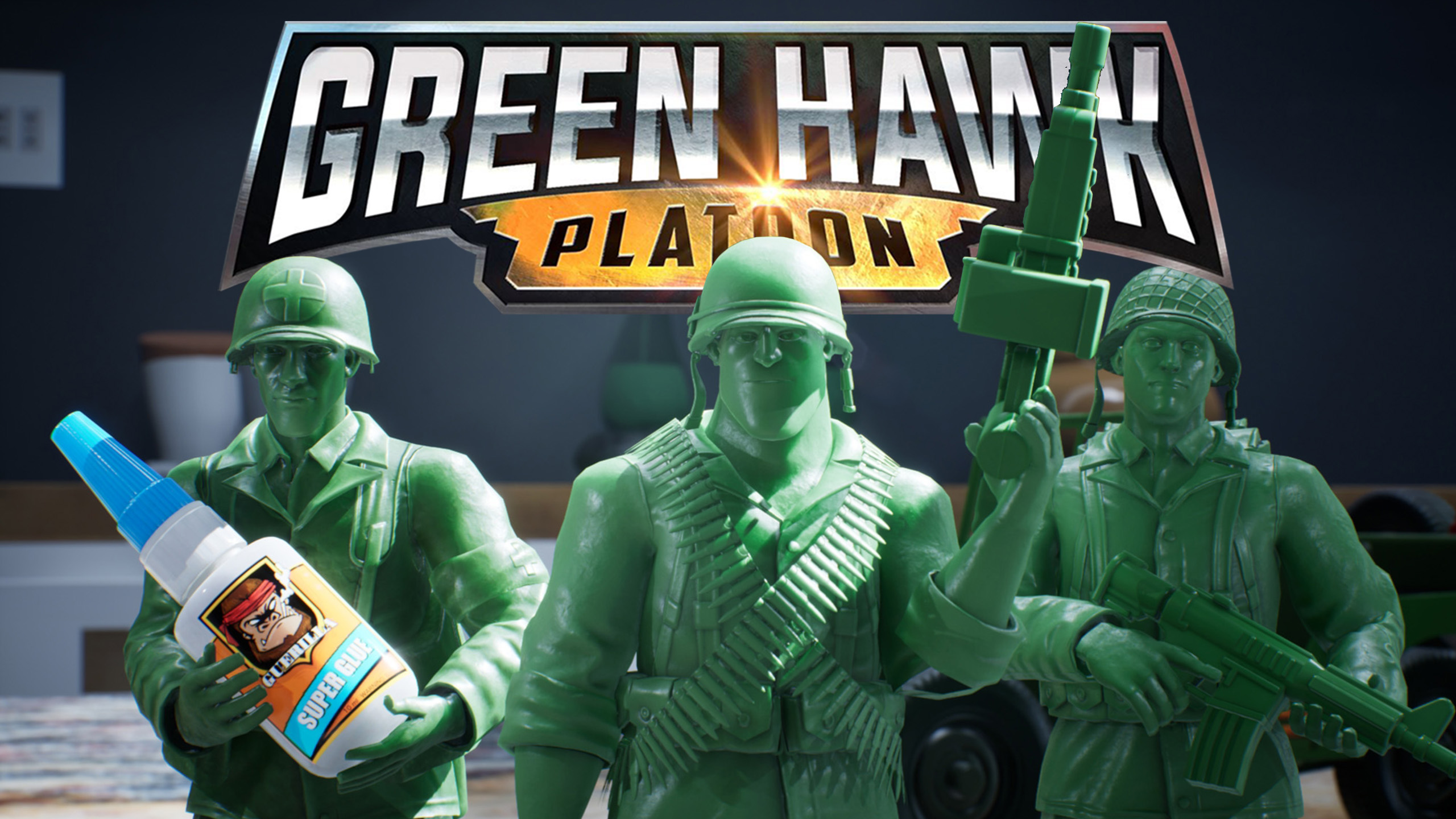 Game cover Green Hawk Platoon