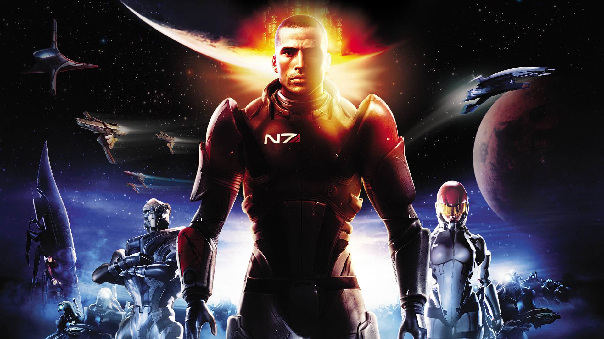 Game cover: Mass Effect