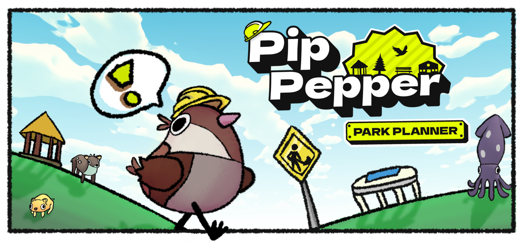 Game cover Pip Pepper Park Planner