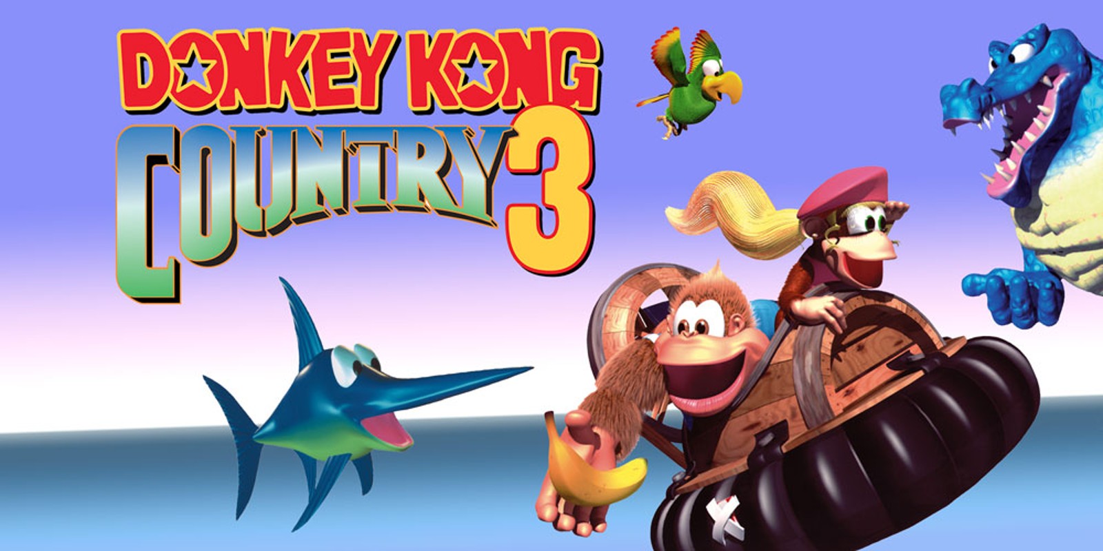 Game cover: Donkey Kong Country 3: Dixie Kong's Double Trouble!