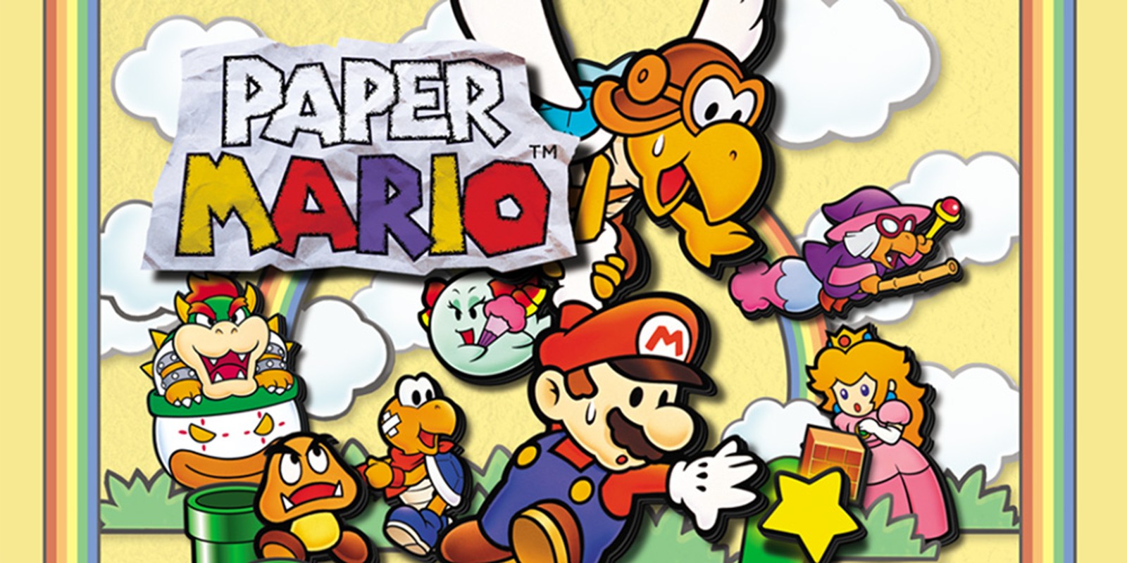 Game cover: Paper Mario