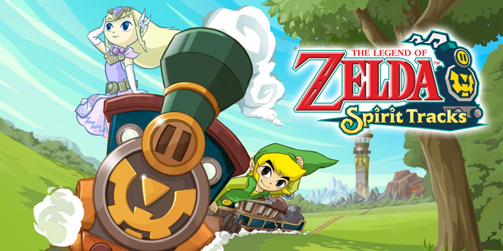Game cover: The Legend of Zelda: Spirit Tracks