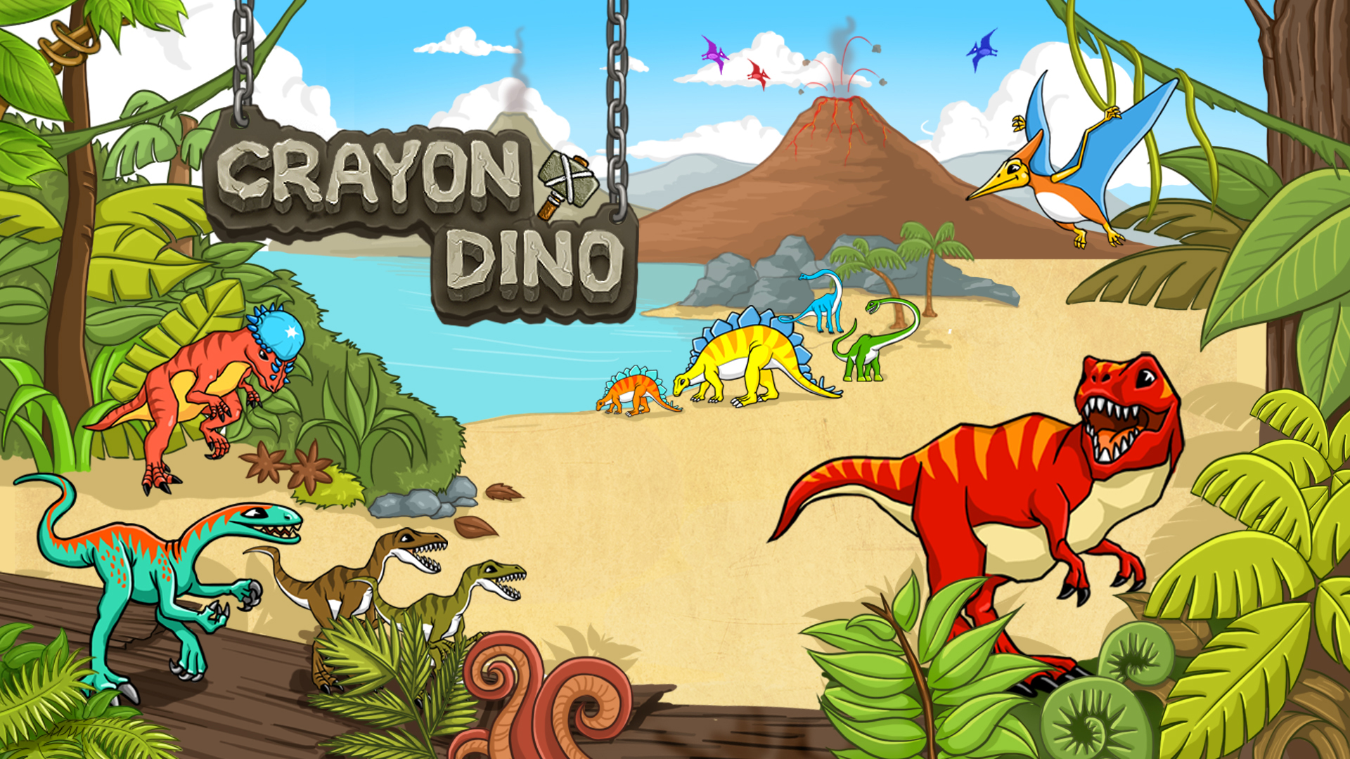 Game cover: Crayon Dino