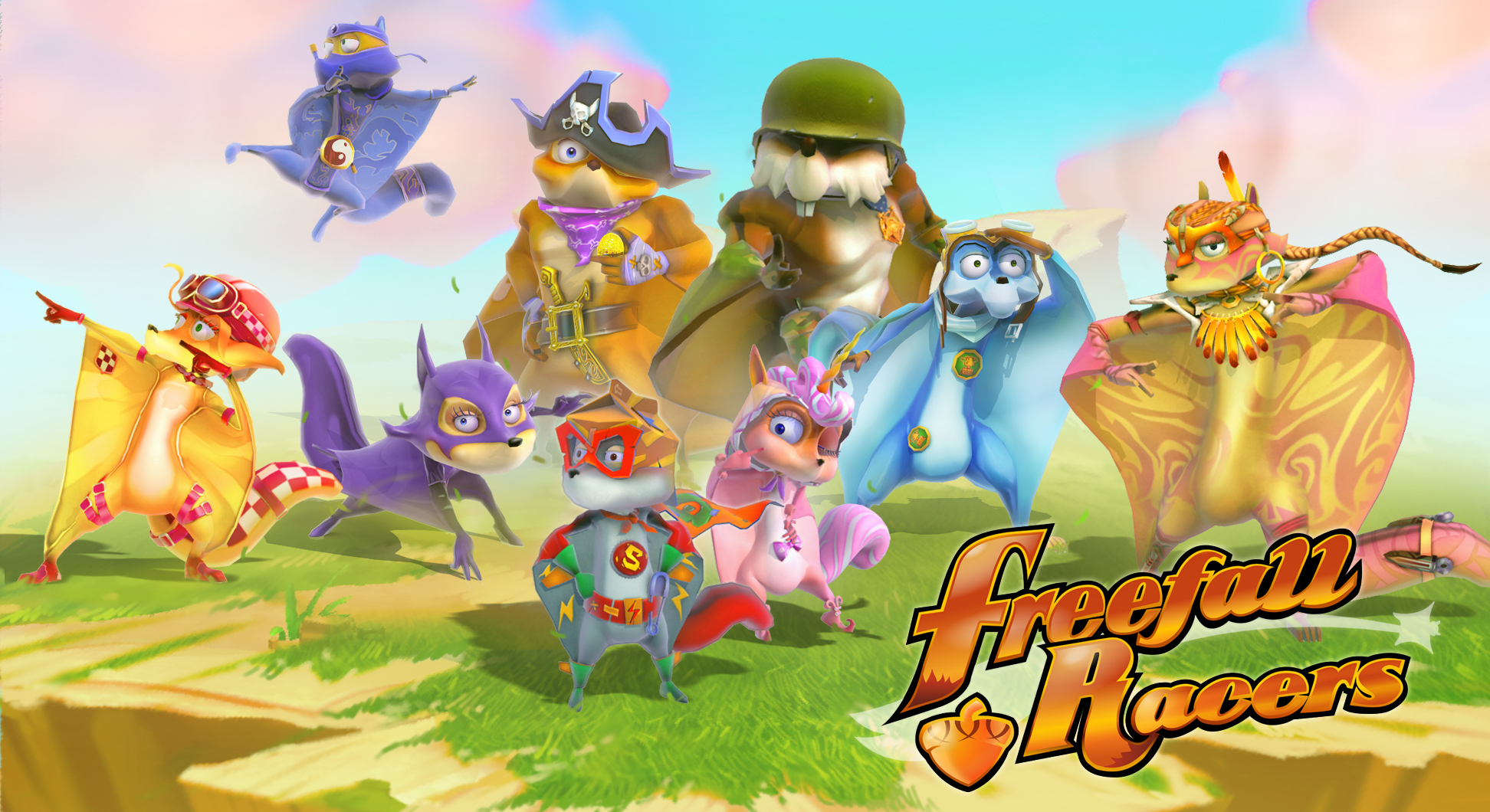 Game cover: Freefall Racers