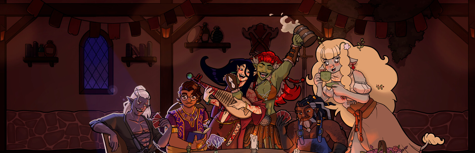 Game cover: Dating and Dragons: A Love Quest