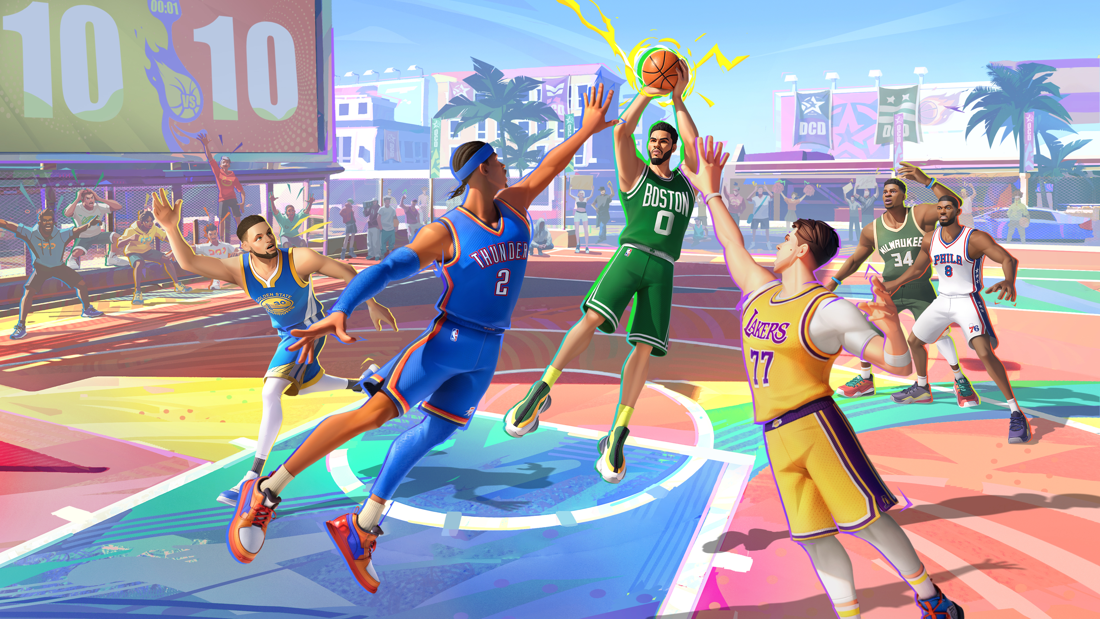 Game cover: Dunk City Dynasty