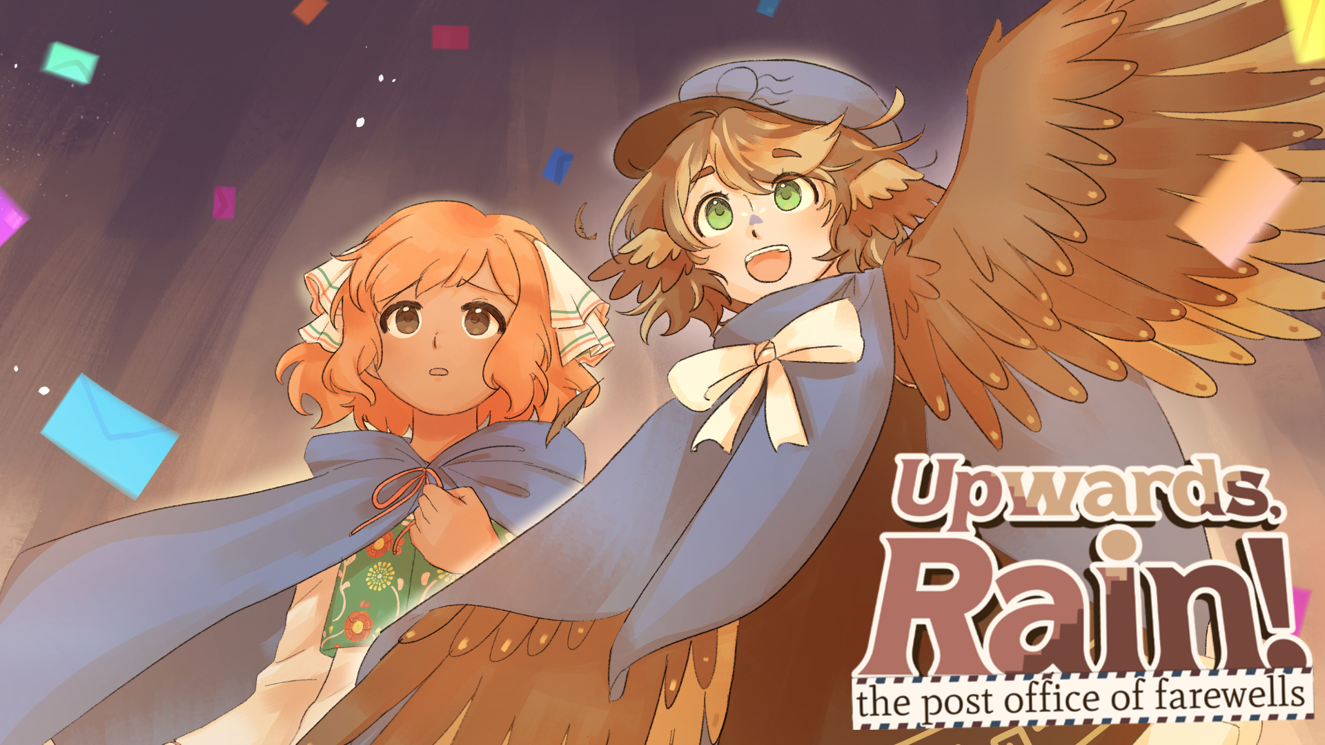 Game cover: Upwards, Rain! The Post Office of Farewells