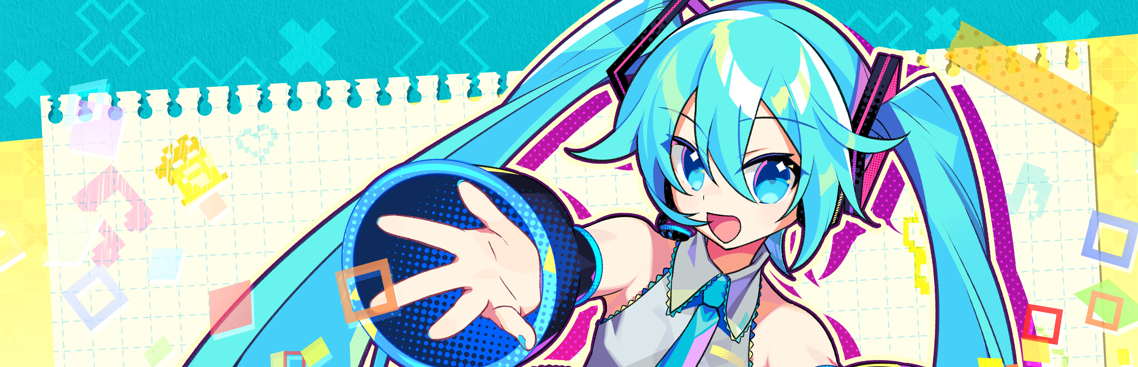 Game cover: Hatsune Miku Logic Paint S+
