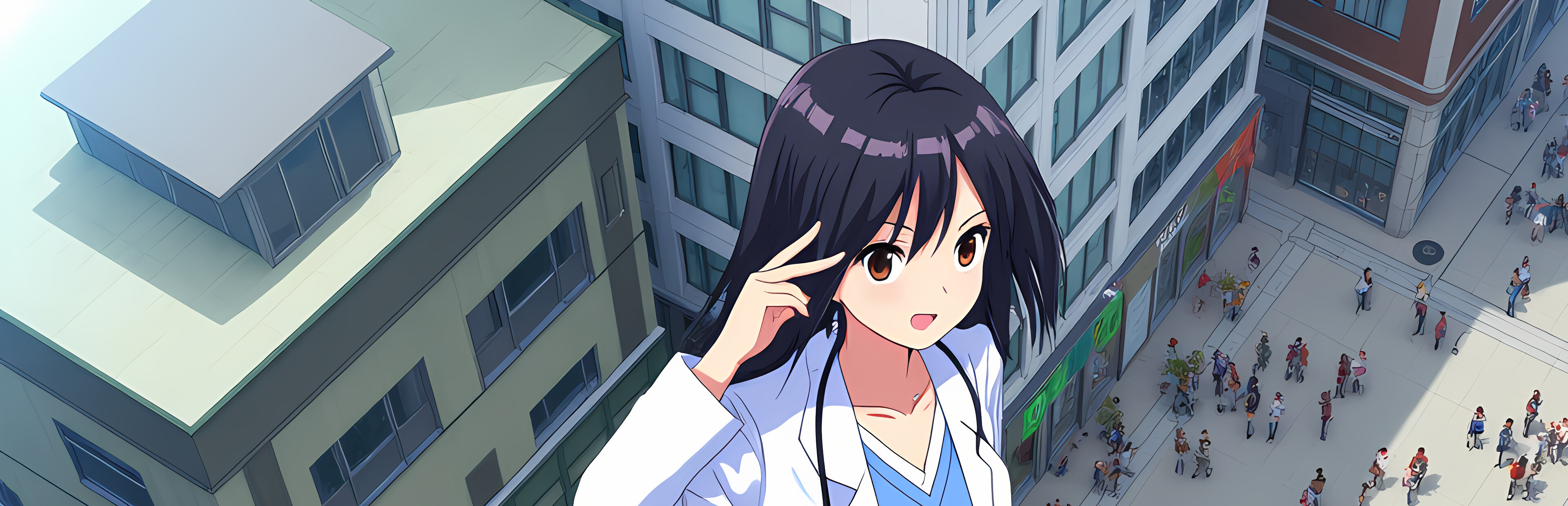 Game cover: Giantess Girls! Job Jigsaw Jamboree