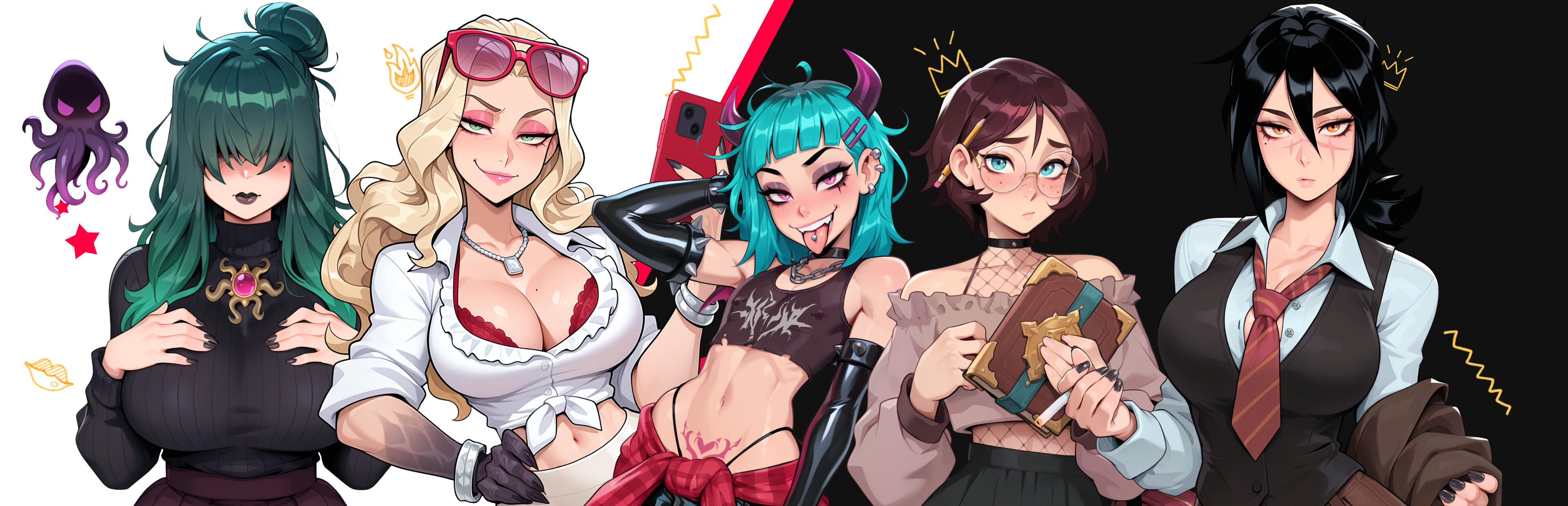 Game cover Femboy Futa House